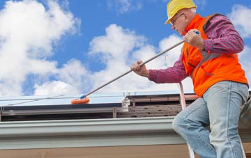 Will Row soft wash roof cleaning